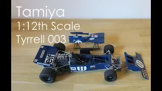 Tamiya 1:12th Scale F1 Tyrrell 003