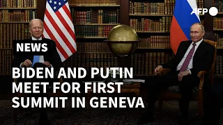 Biden bites back in Geneva as Putin tries to deflect from Russia's human rights record | AFP