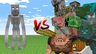 SCP-096 VS Mutant Creatures Who Will Win Addon Fight MCPE From Beembang