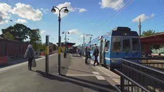 Sweden, Stockholm, train ride from Åkersberga to Österskär