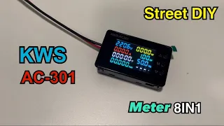 Street DIY แกะกล่องกับการตั้งค่า KWS AC-301 AC Meter 8ใน1