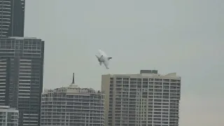 RAAF FA18 Super Hornet Brisbane Riverfire 2022