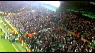 Celtic Fans Having a Party vs Rangers