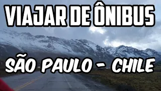 SÃO PAULO to SANTIAGO BUS JOURNEY THROUGH the Andes mountain range