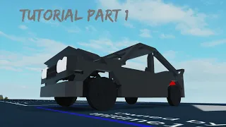 [Plane Crazy] Crashable car tutorial Part: 1