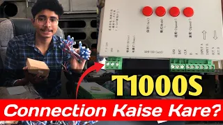 Pixel LED controller T1000S and power supply ki wiring kaise kare || OnlineDukan