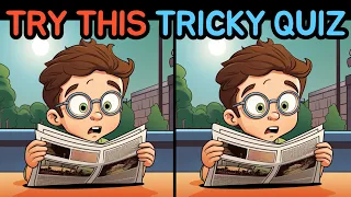 [Find the difference] TRY THIS TRICKY QUIZ! [Spot the difference]