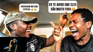 Moçambicanos🇲🇿 reagindo ao trap brasileiro 🇧🇷| 30Praum - Flow Espacial & Leviano - Papo Reto.