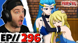 AQUARIUS IS BACK! // Fairy Tail Episode 296 REACTION - Anime Reaction