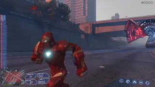 GTA 5 Ironman Extremis VS HULK