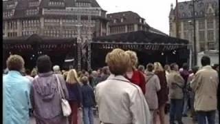 Wiedervereinigungsfeier 3.Oktober 1991 in Hamburg