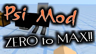 Step By Step: PSI Mod || ZERO TO MAX! || (Minecraft 1.11.2 Tutorial)