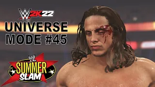 WWE 2K22 Universe Mode #45 “SUMMERSLAM PPV” (1/5)