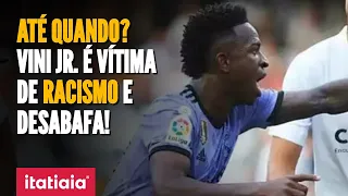 VINI JR. É VÍTIMA DE INSULTOS RACISTAS EM REAL MADRID X VALENCIA