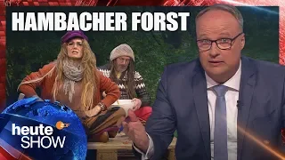 Martina Hill: Baumbesetzerin im Hambacher Forst | heute-show vom 14.09.2018