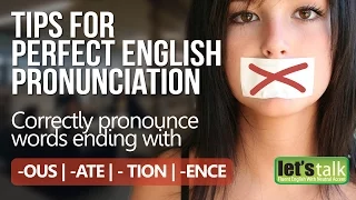 Tips for perfect English pronunciation – English lesson to improve communication skills