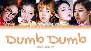 Red Velvet - Dumb Dumb (Eng/Rom/Han) Color Coded Lyrics