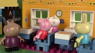 Peppa Pig Salle de Classe Ecole Jeu de construction Schoolhouse Construction Set