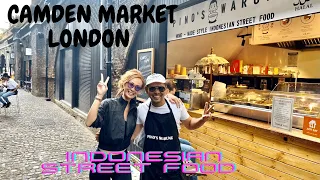 CAMDEN MARKET, INDONESIAN STREET FOOD, MAKAN NYA LUAR BIASA