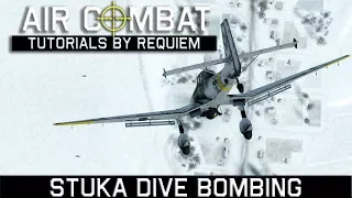 Ju 87 Dive bombing # 1 - Inverted Attack Approach