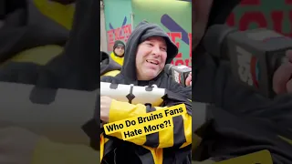 Which Fanbase Do Boston Bruins Fans DISLIKE More?!