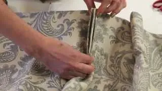 FILMS FOR WEBSITES - HOW TO MAKE FRENCH PLEATS FOR CURTAINS