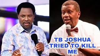 SHOCKING!! TB JOSHUA TRIED TO KILL ME - PASTOR  E.A ADEBOYE REVEALED.