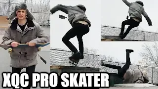xQc IRL Skateboard Stream with Chat!