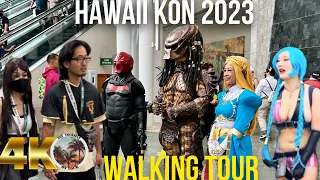 [4K] Walk with Me Through Hawaii Kon 2023 in 4K!