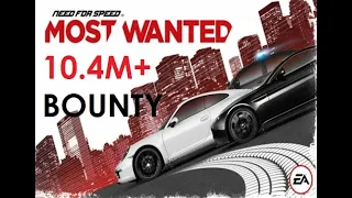 Need for Speed: Most Wanted (World's Highest Bounty Record) (10.4 MILLION)