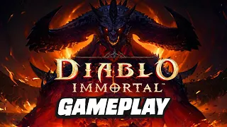 Diablo Immortal Альфа тестирование Геймплей на русском языке