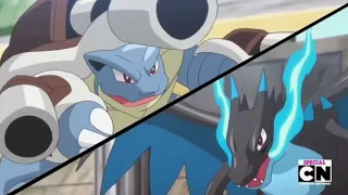 Alain vs Siebold - Full Battle I Pokemon AMV