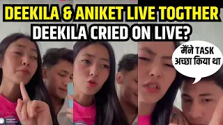 Deekila Sherpa Crying on LIVE With Aniket Pakhrin Lama & Digvijay Rathee Splitsvilla 15 |Akriti Negi