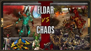 Warhammer 40,000: Dawn of War 2 - Faction Wars 2023 |  Eldar vs Chaos Space Marines