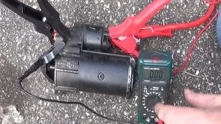 How to test your starter motor & solenoid - Starter troubleshooting