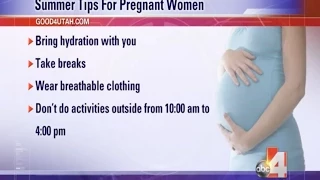 Tips to Surviving a Summer Pregnancy