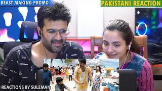 Pakistani Couple Reacts To BEAST Making - Promo | Thalapathy Vijay | Nelson