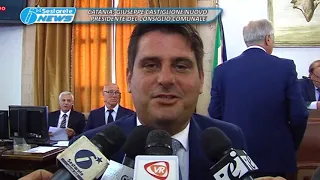 TG LA SESTA CATANIA, GIUSEPPE CASTIGLIONE NUOVO PRESIDENTE DEL CONSIGLIO COMUNALE 16 08 2018