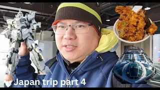 My Japan trip vlog part 4 - Emeraldas boat cruise, Odaiba island tour, Gundam statue, & Tempura eats