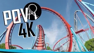 Dragon Khan - PortAventura Park - AWESOME 4K POV!