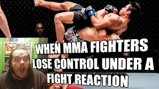 When Fighters Lose Control Under A Fight Reaction