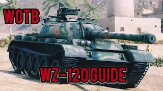 WOTB WZ-120 GUIDE WITH AWESOME MASTERIES!