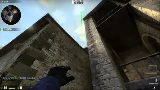 2 quick cobblestone smokes for B long control (CS:GO)