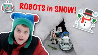 Robot Snow Fort!