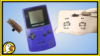 Game Boy Color Repair | Power Switch Replacement