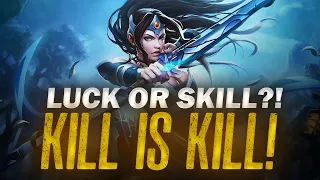 Dota 2 - Luck or Skill! Kill is Kill (The Art of Outplaying)