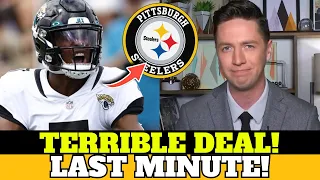 🔴URGENT: STEELERS CONFIRMS TERRIBLE SIGNING!? A BIG PROBLEM WITH THIS WR! STEELERS NEWS NOW