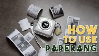 How to Use Paperang (ENGLISH) | ʷᶦᵗʰ ᵃⁿᵈ ʷᶦᵗʰᵒᵘᵗ ʷᶦᶠᶦ