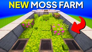 Minecraft Moss & Bonemeal Farm 1.20 Java | 6000+ Moss Per Hour!