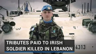 Tributes paid to Irish soldier who died after Lebanon attack